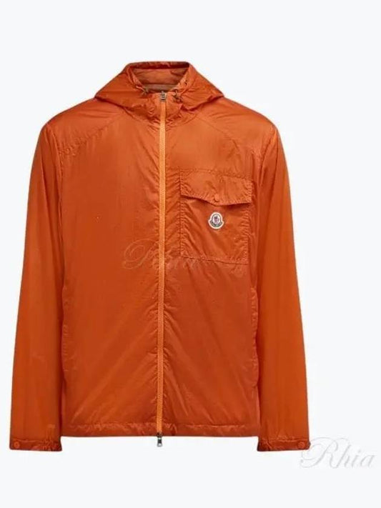 Men's Samakar Zip Up Hoodie Orange - MONCLER - BALAAN 2