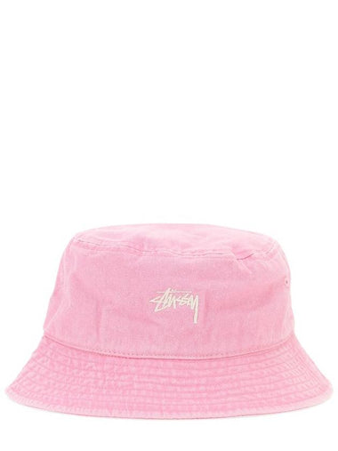 BUCKET WASHED STOCK HAT - STUSSY - BALAAN 1