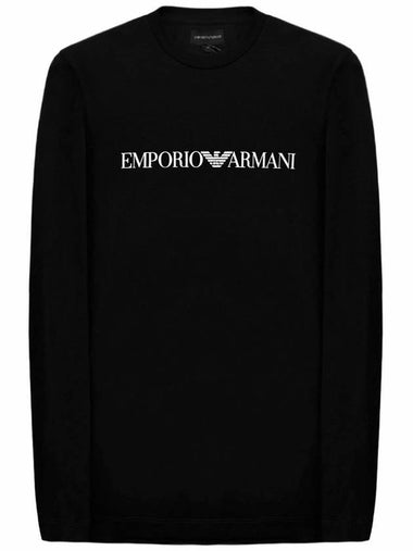 logo long sleeve t shirt 8N1TN8 1JPZZ - EMPORIO ARMANI - BALAAN 1