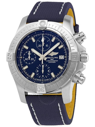 Breitling Avenger Chronograph Automatic Blue Dial Men's Watch A13385101C1X1 - BREITLING - BALAAN 1