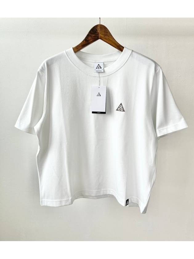 ACG Logo Short Sleeve T-Shirt White - NIKE - BALAAN 2