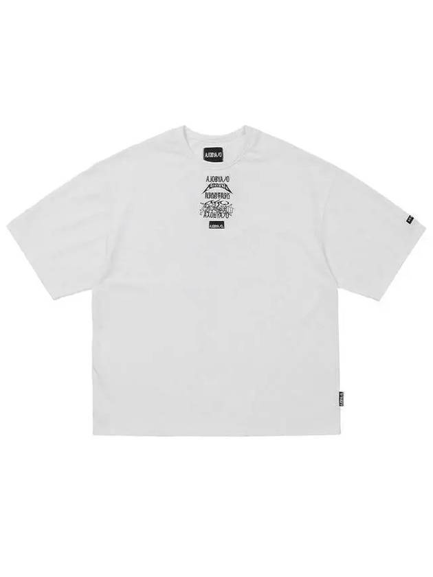 Total Logo Embroidered T Shirt WHITE - AJOBYAJO - BALAAN 1