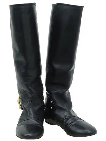 Smith Market black color boots women s shoes - ALEXANDER MCQUEEN - BALAAN 1