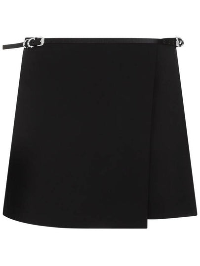 Short Skirt BW40U114N6 001 BLACK - GIVENCHY - BALAAN 2