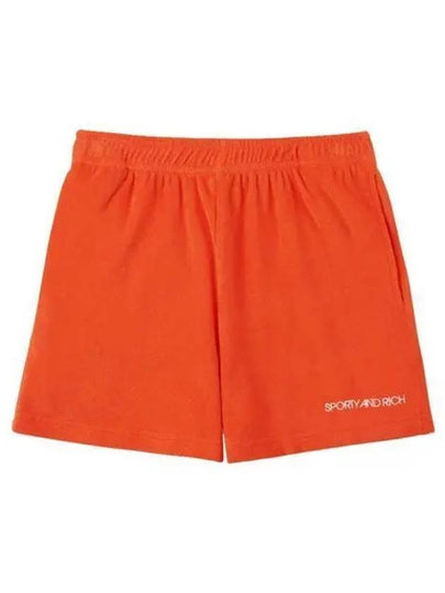 Women's Disco Terry Shorts Seris - SPORTY & RICH - BALAAN 2