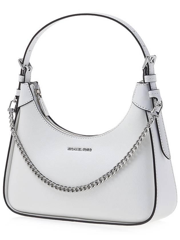 Women's Wilma Medium Leather Shoulder Bag White - MICHAEL KORS - BALAAN 3