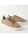 Suede Low Top Sneakers Beige - BRUNELLO CUCINELLI - BALAAN 4