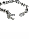 Logo Chain Bracelet Silver - EMPORIO ARMANI - BALAAN 5