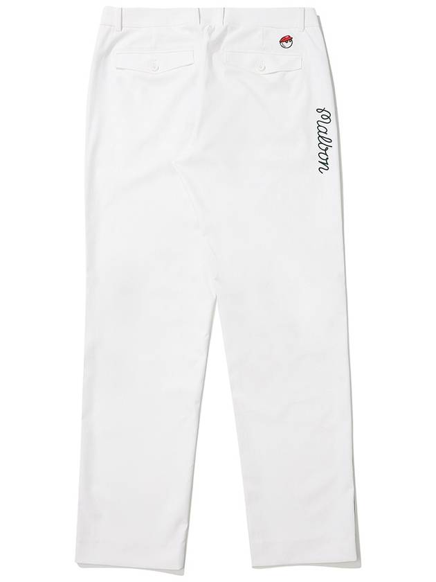 Malbon Player Pants WHITE MAN - MALBON GOLF - BALAAN 2