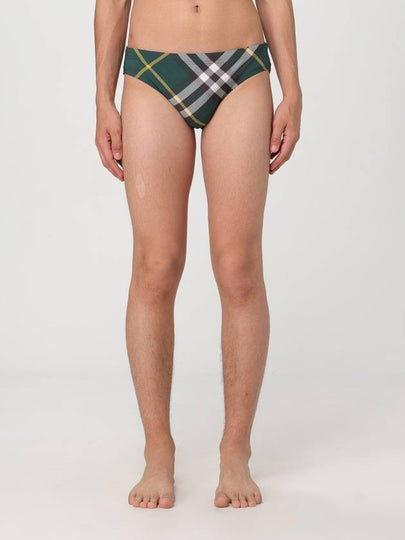 Check Print Banding Waist Briefs 8082508 - BURBERRY - BALAAN 2