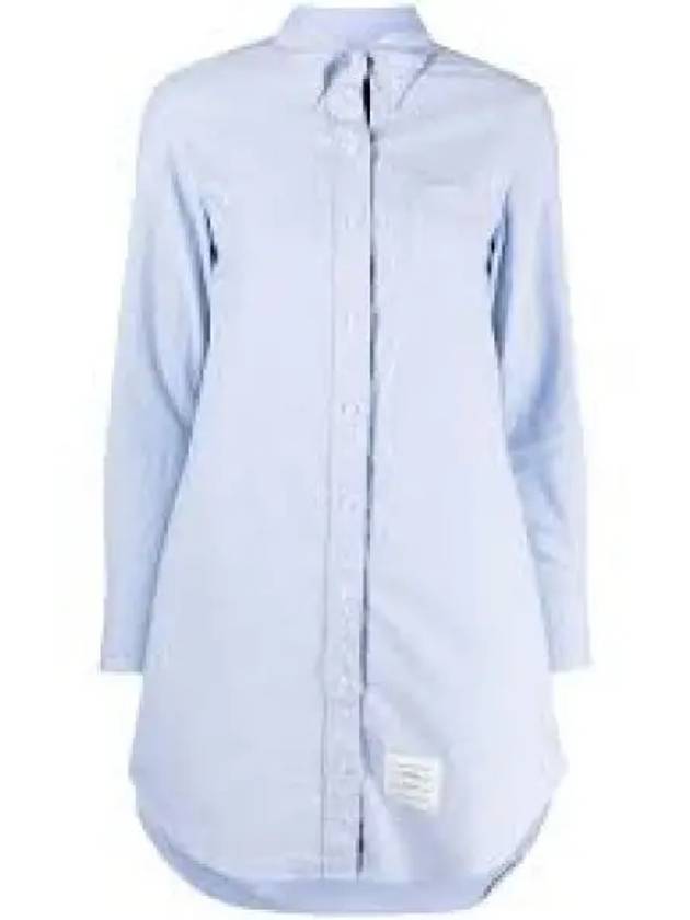 Women s RWB Point Shirt One Piece Light Blue FDS002E 03113 480 964323 - THOM BROWNE - BALAAN 1