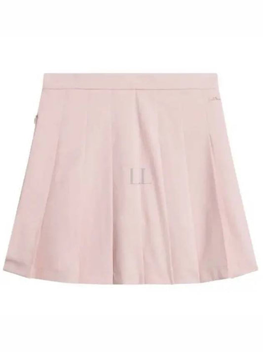 Adina Pleated Skirt Powder Pink - J.LINDEBERG - BALAAN 2