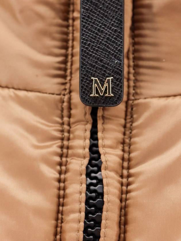 Greenma Water Repellent Hooded Padding Camel - MAX MARA - BALAAN 4