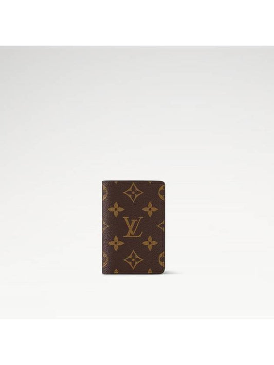 Pocket Organizer Monogram Card Wallet Brown - LOUIS VUITTON - BALAAN 2