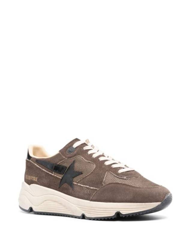 Star Patch Low-Top Sneakers Brown - GOLDEN GOOSE - BALAAN 3