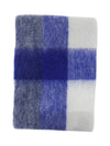 Check Mohair Muffler Royal Blue - ACNE STUDIOS - BALAAN 5