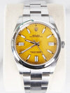 Oyster Perpetual 41 Yellow 21 Years - ROLEX - BALAAN 1