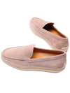 Logo Suede Loafers Pink - TOD'S - BALAAN 7