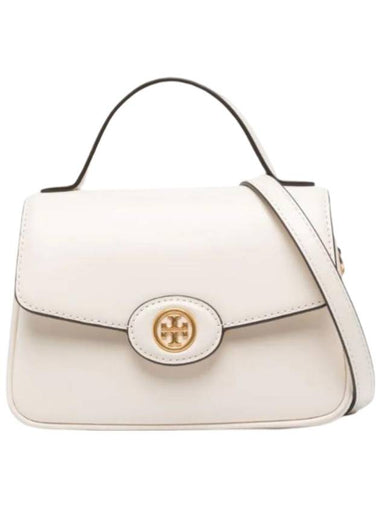 Robinson Spazzolato Small Cross Bag Cream - TORY BURCH - BALAAN 1