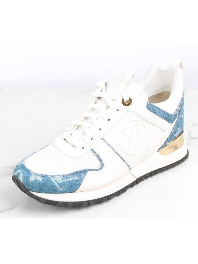 Denim Runaway Sneakers 35 5 225 - LOUIS VUITTON - BALAAN 7