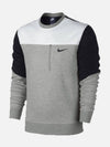 Advance 15 Fleece Pocket Crew Neck Sweatshirt Grey - NIKE - BALAAN 2