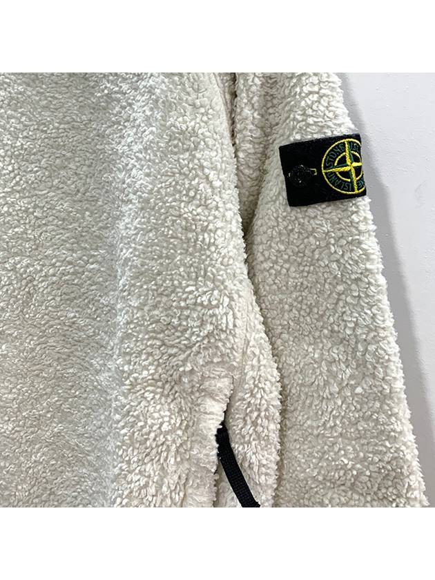 Kids Logo Patch Sweatshirt White - STONE ISLAND - BALAAN 5