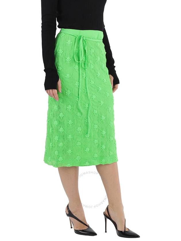 Rejina Pyo Ladies Green Floral-Crochet Midi Skirt, Brand Size 40 (US Size 6) - REJINA PYO - BALAAN 2