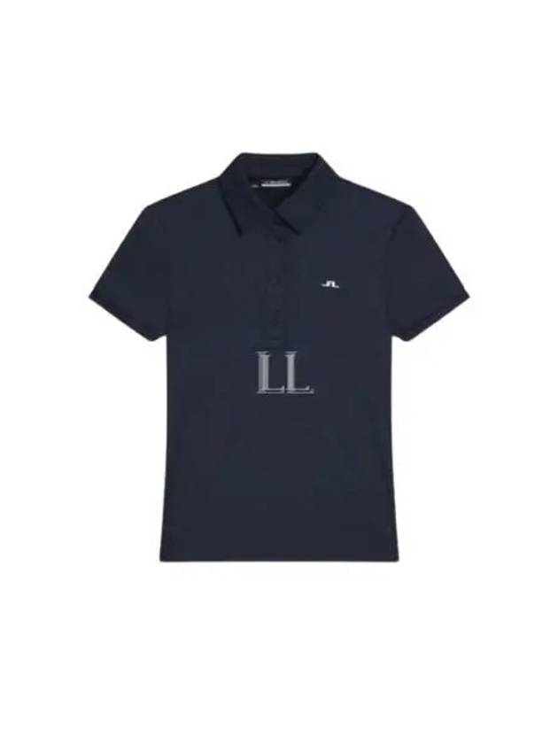 Golf Alaya Jacquard Polo GWJT07569 6855 Women's Alaya Jacquard Polo - J.LINDEBERG - BALAAN 2