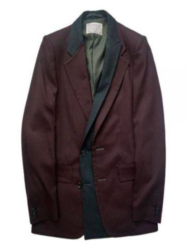 Color Jacket 738062 Free Dark bordeaux - KOLOR - BALAAN 1