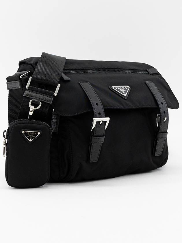 Re-Nylon Shoulder Bag Black - PRADA - BALAAN 4