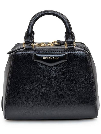 Antigona Cube Leather Tote Bag Black - GIVENCHY - BALAAN 2