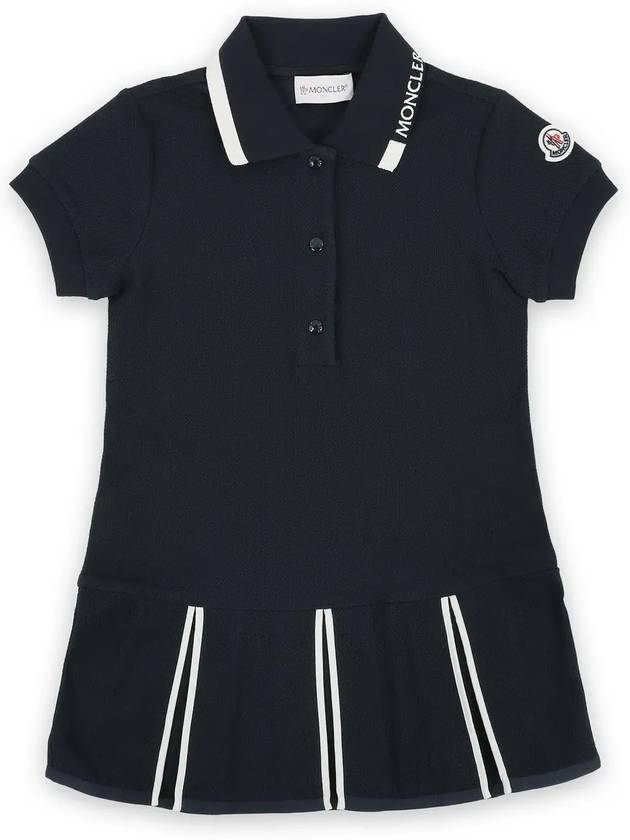 Kids Flare PK One Piece Navy 8I00002 899YV 778 - MONCLER - BALAAN 3