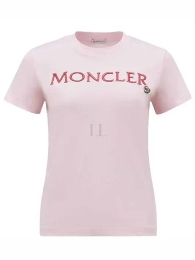 103583 Logo short sleeve t shirt 8C00006 829HP 50B - MONCLER - BALAAN 1