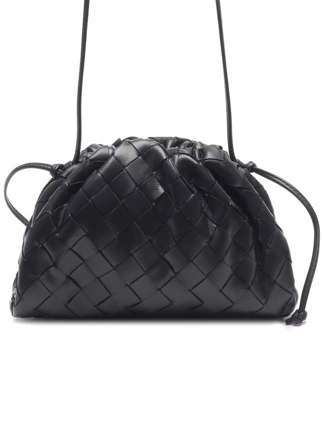 Intrecciato Mini Pouch Bag Black - BOTTEGA VENETA - BALAAN 2