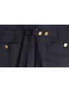 4 bar plain weave suit navy bottoms 2 110 - THOM BROWNE - BALAAN 4