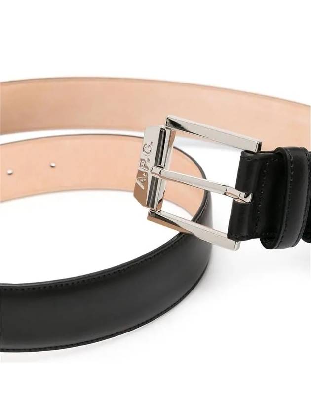 London Leather Belt Black - A.P.C. - BALAAN 3