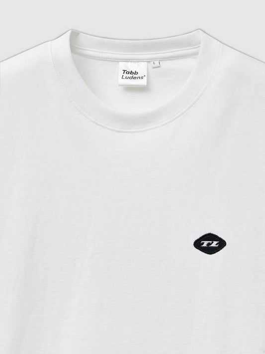 TL Essential Tee_White_Black Logo - TABB LUDENS - BALAAN 2