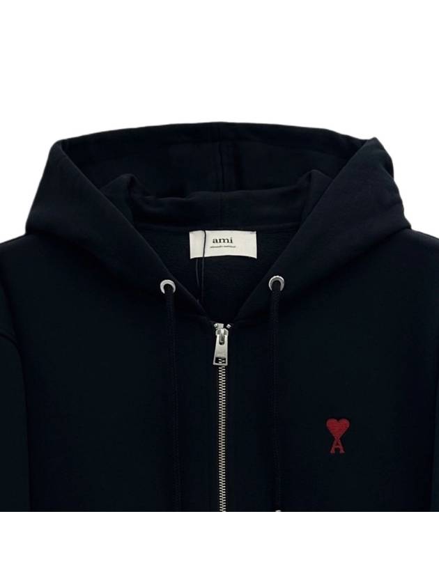 heart logo hooded zip up BFUSW435 730 - AMI - BALAAN 3