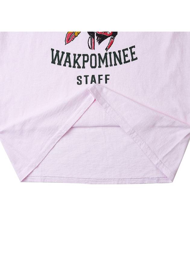 Wakpominee Short Sleeve T-Shirt Light Pink - WILD DONKEY - BALAAN 8