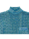 Men's Jacquard Turtleneck Blue - AMBUSH - BALAAN 4