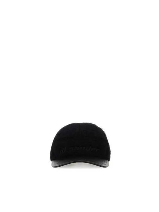 Embroidered Logo Ball Cap Black - JIL SANDER - BALAAN 2