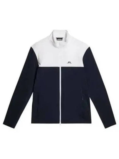 Banks Mid Layer Zip-Up Jacket Navy - J.LINDEBERG - BALAAN 2