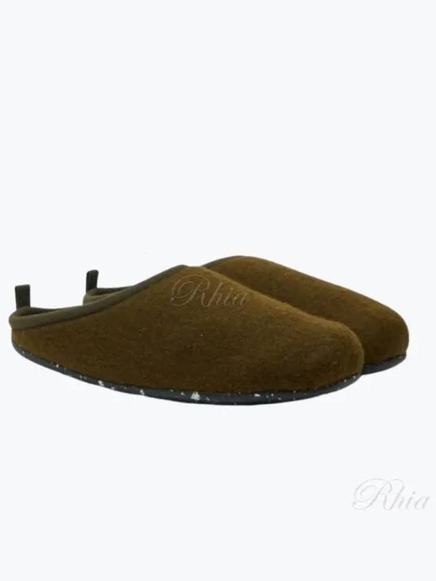 Wabi Wool Slippers Green - CAMPER - BALAAN 2