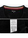 Men's Slimfit Short Sleeve T-Shirt Black - PAUL SMITH - BALAAN 7