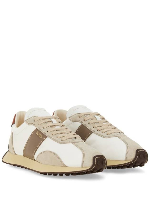 Panel Vintage Low Top Sneakers White - TOD'S - BALAAN 3