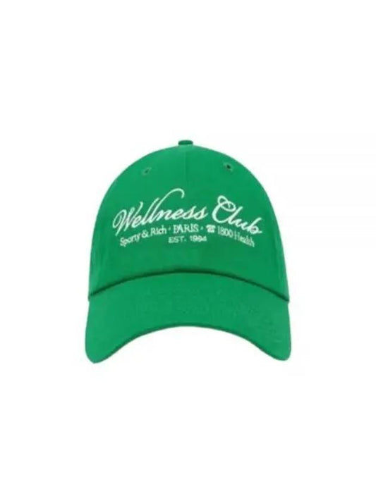 1800 Health Embroidered Logo Ball Cap Verde - SPORTY & RICH - BALAAN 2