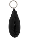 Warded Grain Leather Key Holder Dark Chocolate - LEMAIRE - BALAAN 2