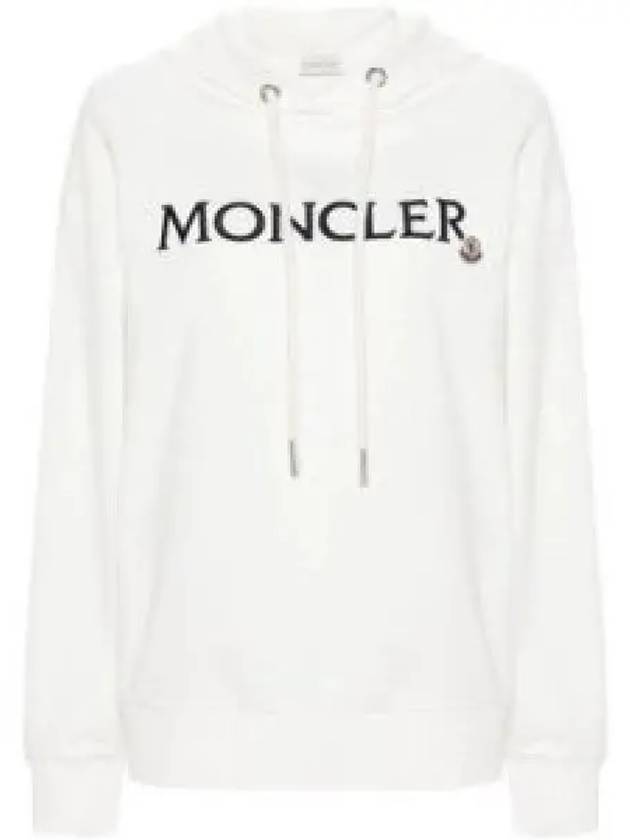 24 8G00016 89A1K 037 Logo embroidery hoodie 1201059 - MONCLER - BALAAN 1