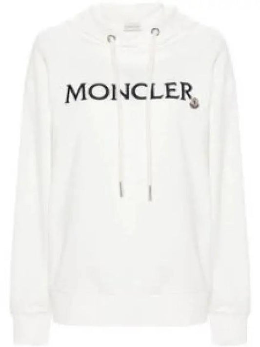 24 8G00016 89A1K 037 Logo embroidery hoodie 1201059 - MONCLER - BALAAN 1