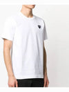 Play Small Black Waffen Short Sleeve T-Shirt P1 AZ T064 2 White - COMME DES GARCONS - BALAAN 4